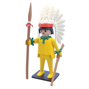 Plastoy 265 Estatua Jefe Indio Playmobil Figure Multicoloured