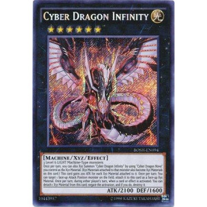 Yugioh Cyber Dragon Infinity Boshen094 Breakers Of Shadow Unlimited Edition Secret Rare