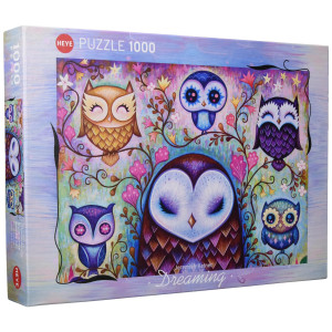 Heye 29768 Great Big Owl Puzzle 1000Piecesilver