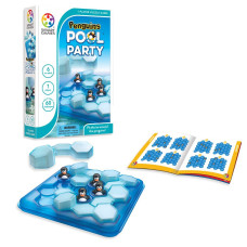 Smartgames Penguins Pool Party Travel Game With 60 Challenges For Ages 6 Adult