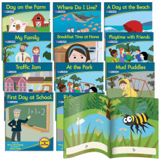 Junior Learning Jl380 Decodable Readers Phase 1 Phonemic Awareness Fiction