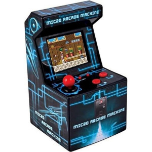 Ital Mini Arcade Machine Portable Mini Console With Retro Design And 250 Games 16 Bits Perfect As A Geek Gift For Children