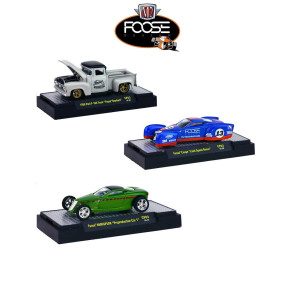 Chip Foose Release 3 3 Cars Set With Cases 164 By M2 Machines 32600Cf03 By M2 Machines