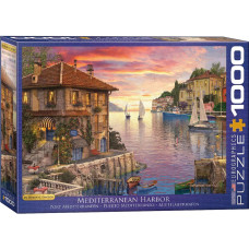 Eurographics Mediterranean Harbor By Dominic Davison 1000Piece Puzzle