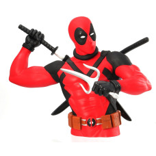 Marvel New Deadpool Bust Bank Action Figure