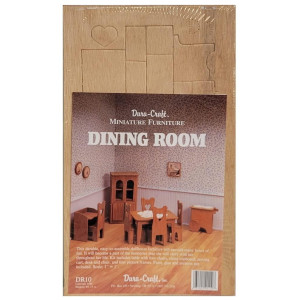 Dura Craft Duracraft Duracraft Miniture Furniture Dining Room Dr10 Parallel Import Goods