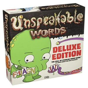 Playroom Entertainment Unspeakable Words Deluxe Edition The Call Of Cthulhu Word Card Game