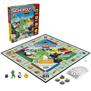 Monopoly Junior Game Monopoly Board Game For Kids Family Game For 24 Players Multicolor