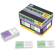 Didax Educational Resources Area Perimeter Dominoes Childrens Mathematical Learning Aids