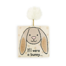 Jellycat Baby Touch And Feel Board Books If I Were A Bunny Beige