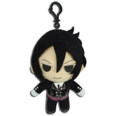 Great Eastern Entertainment Black Butler 5 Plush Key Chain Sebastian Multicolor 52855