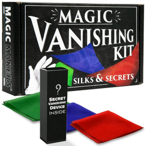 Magic Tricks Vanishing Kit With Silks Secrets