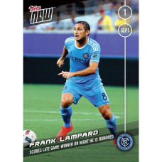 Topps Mls Nycfc Frank Lampard 25 Now Trading Card