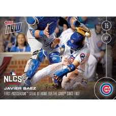 Mlb Chicago Cubs Javier Baez 587 Topps Now Trading Card