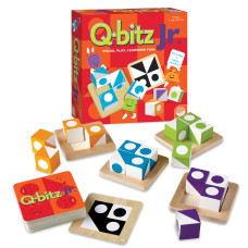 Mindware Qbitz Jr Miniature Game Ages 5 24 Players 15 Minutes Playing Time