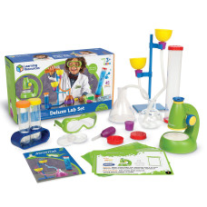 Learning Resources Primary Science Deluxe Lab Set 45 Pieces Ages 3 Preschool Science Kit Stem Toys Science Experiments For