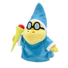 Sanei 8" Super Mario Magikoopa/Kamek Plush - Yellow/