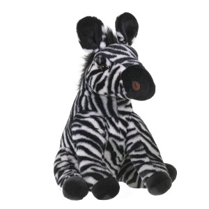 Wild Republic Zebra Plush Stuffed Animal Plush Toy Gifts For Kids Cuddlekins 12 Inches Multicolor