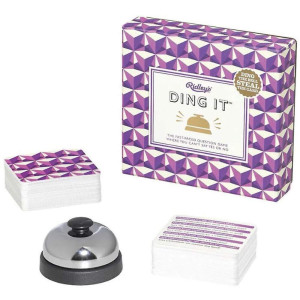 Games Room Ding It Trivia Card Game For Kids And Adults Actionpacked Fastpaced Questions Game For 2 Players Trivia Game