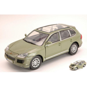 Motormax Scale Model Compatible With Porsche Cayenne 2008 Olive Green 124 Mtm73344Gr