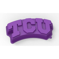Masterpieces Ncaa Tcu Horned Frogs, Cake Pan With Stand, Purple