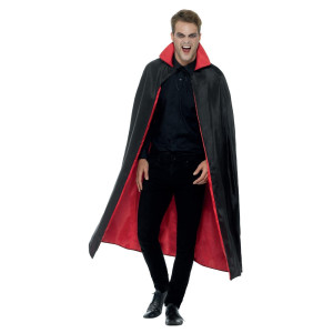 Smiffys 46881 Reverible Halloween Vampire Cape One Size Fits All