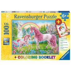 Ravensburger Magical Unicorns 100 Piece Xxl Jigsaw Puzzle For Kids 13698 Every Piece Is Unique Pieces Fit Together Perfectl