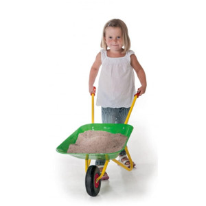 Rolly Toys 271900 Metal Wheelbarrow Yellowgreen