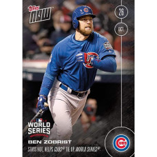 Mlb Chicago Cubs Ben Zobrist 634 2016 Topps Now Trading Card