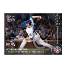 Mlb Chicago Cubs Kyle Hendricks 614 2016 Topps Now Trading Card