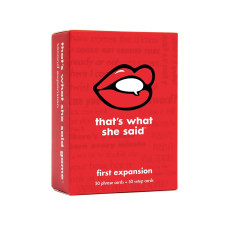 Thats What She Said Game First Expansion Adults Only