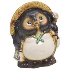 Marui Seitou Shigaraki Ware Lucky Raccoon No 7