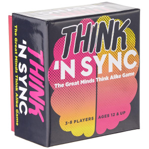 Gamewright Think N Sync The Great Minds Think Alike Game Card Game