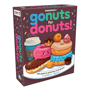 Gamewright Go Nuts For Donuts The Pastrypicking Card Game 96 Months To 156 Months