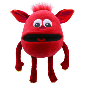 The Puppet Company Baby Monsters Red Monsters Hand Puppet