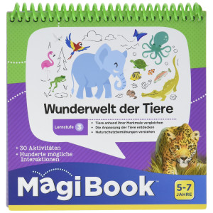 Vtech Magibook 80481004 Learning Level 3 Wonderworld Of Animals