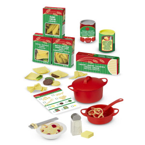 Melissa Doug Pasta Play Set Pretend Play Play Food 3 Gift For Boy Or Girl