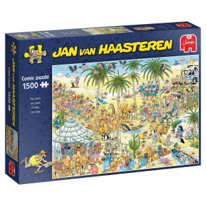 Jumbo Jan Van Haasteren The Oasis Jigsaw Puzzle 1500 Piece