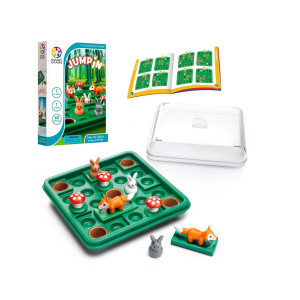 Smartgames Jump In A Cognitive Skillbuilding Travel Puzzle Game For Kids And Adults Ages 7 Up 60 Challenges In Travel