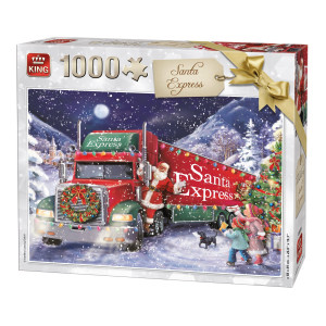 King 5618 Santa Express Christmas Jigsaw Puzzle 1000Piece 68 X 49 Cm