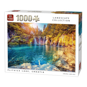 King 5651 Plitvice Lake Jigsaw Puzzle 1000Piece 68 X 49 Cm