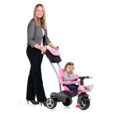 Urban Trikesoft Control Trike For Children With 5 Assembly Shapes Red Or Pink Colour Pink