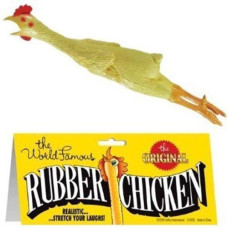 Unbranded The World Famous Rubber Chicken Funny Chicken Pranks Classic Turkey Toy 20 Inches Long