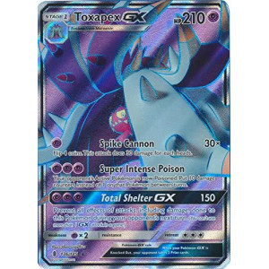 Toxapex Gx 136145 Full Art Ultra Rare