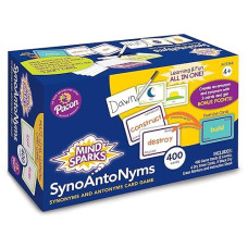 Mind Sparks Synoantonyms Word Game, Assorted Components, Assorted Sizes, 400 Cards