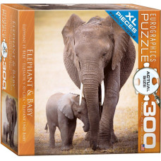 Eurographics African Pride Parents Love Growing Journey Calf Instep Giant Affection Puzzle Multi 300 Piece Puzzle