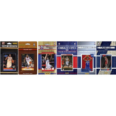 Nba Philadelphia 76Ers 6 Different Licensed Trading Card Team Sets