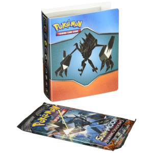 Sun Moon Burning Shadows Sm3 Mini Collectors Album Holds 60 Cardswith Bonus Booster Pack May Vary