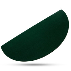 Magic Makers Standard Half Circle Closeup Performance Pad Hunter Green 225 X 115 Inches