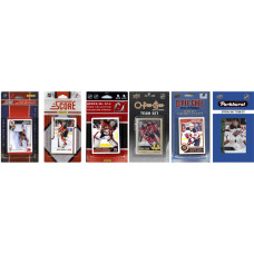 Nhl New Jersey Devils 6 Different Licensed Trading Card Team Sets